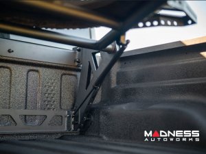 Jeep Gladiator Tire Carrier - Adjustable - In-Bed by DV8 Jeep Gladiator Tire Carrier - Adjustable - In-Bed by DV8